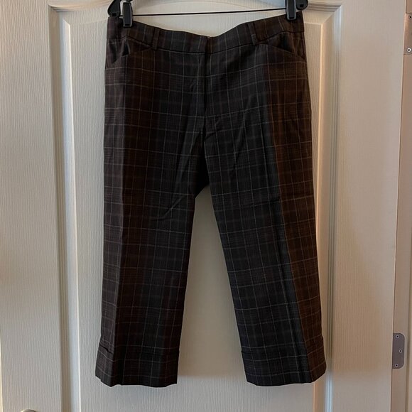 Elie Tahari Trouser-Style Cropped Pant - Picture 1 of 6